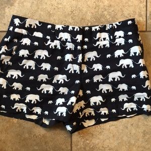 LOFT Elephant print shorts!